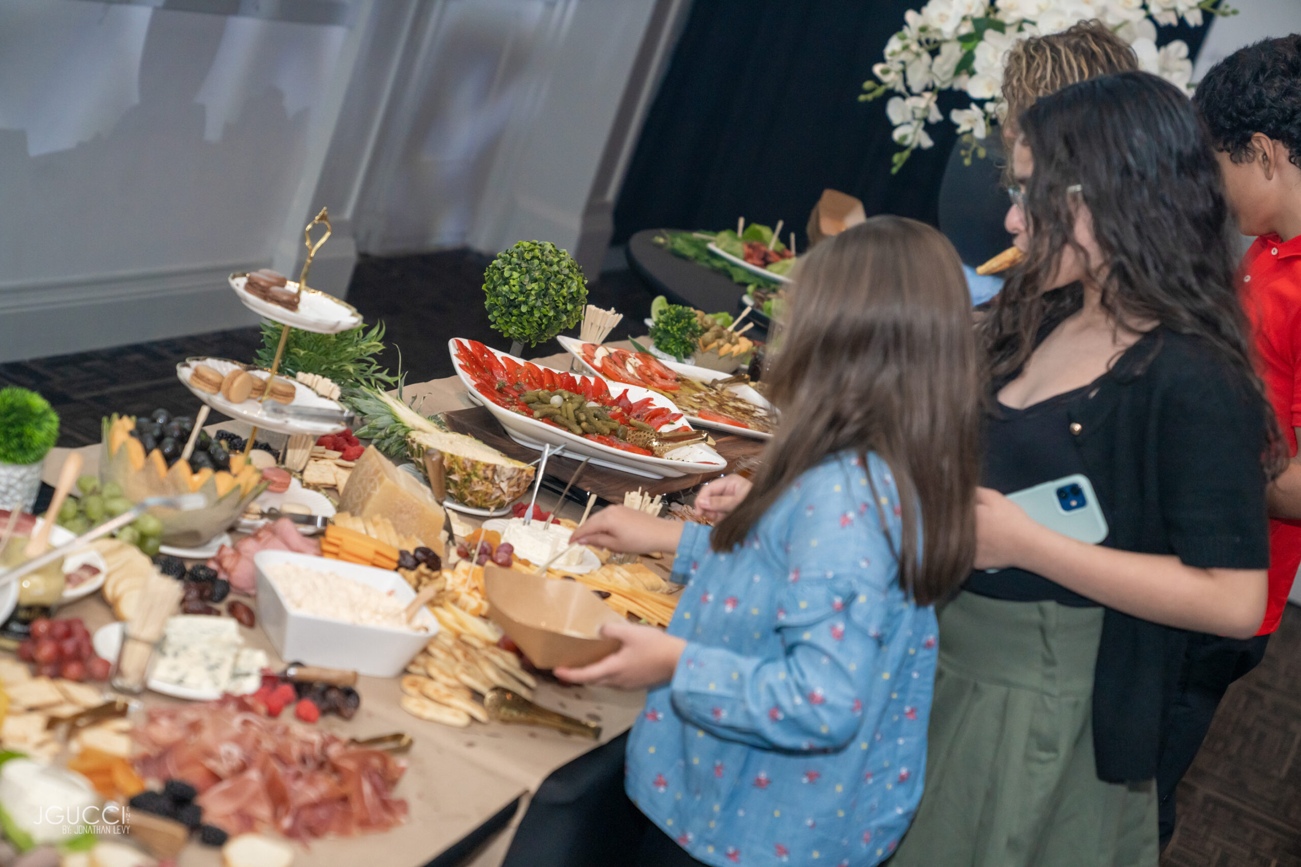 Large antipasto display at Oasis Convention Centre
