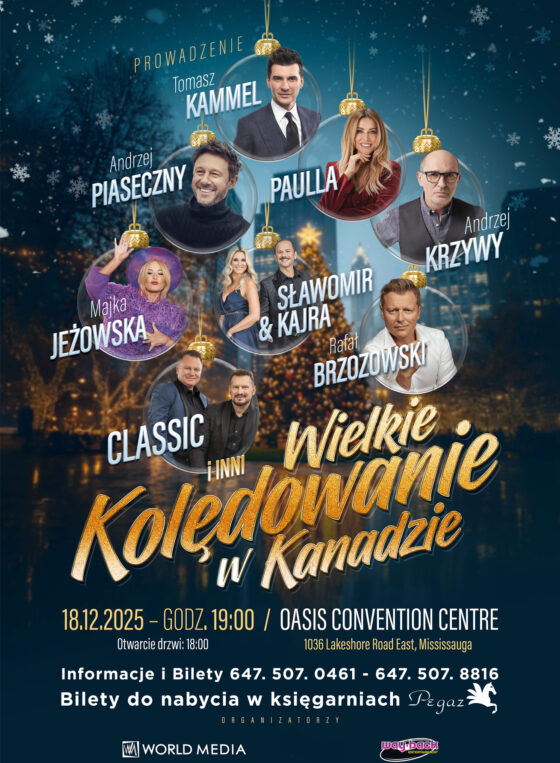 Experience the magic of Christmas with some of Poland’s most beloved stars