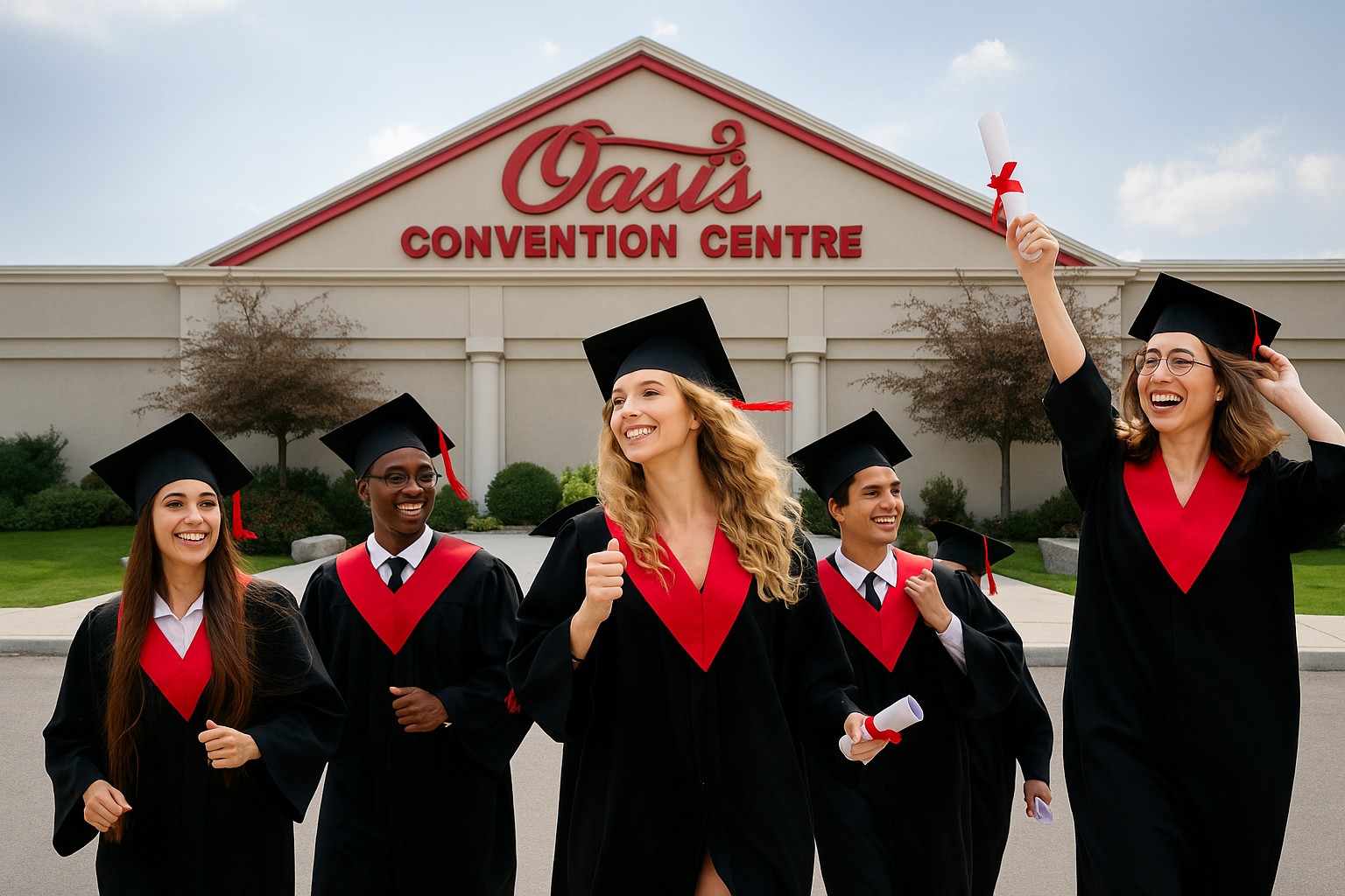 School Gratuation at Oasis